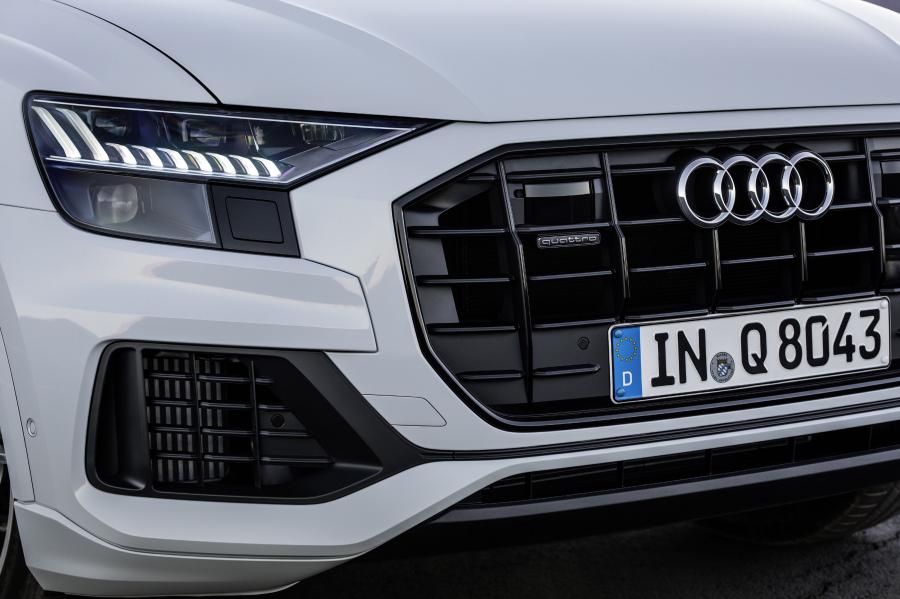 Детали экстерьера Audi Q8 55 TFSI Quattro 2018 года  (WW) (фото 3 из 42)
